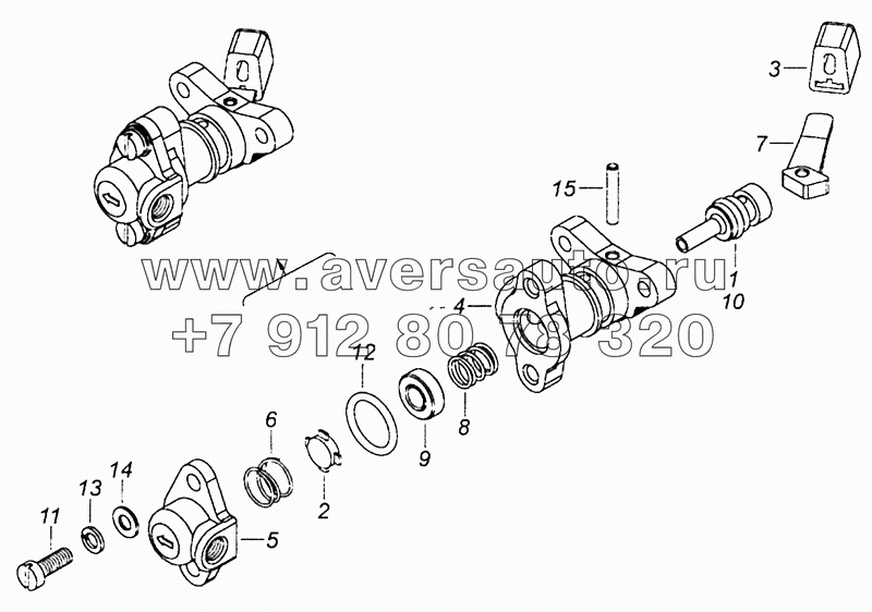 5320-2511060 Кран включения блокировки