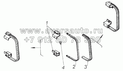 Ручка правая. Ручка левая