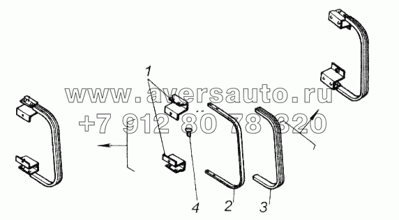Ручка правая/левая
