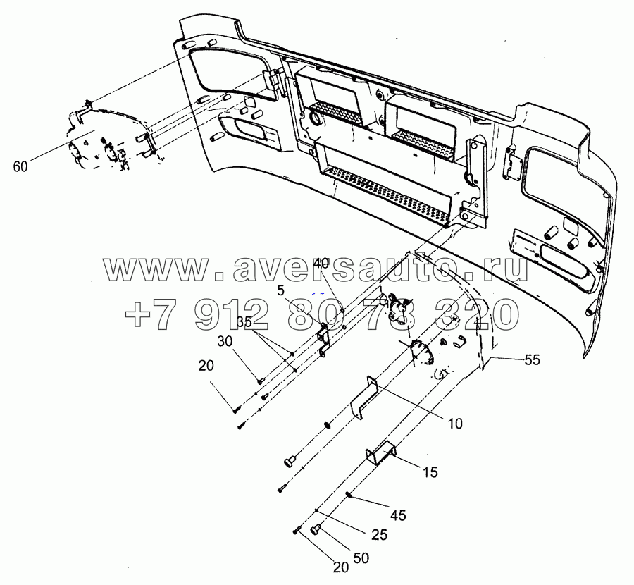 5490-3711001-10 Установка фар