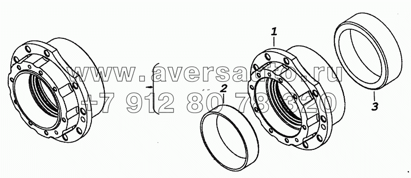 6520-2402048 Стакан подшипников