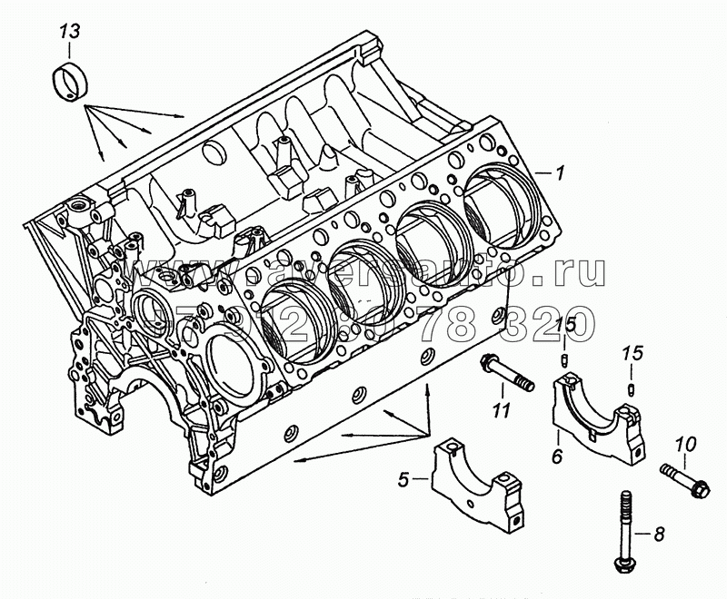 740.21-1002011 Блок цилиндров