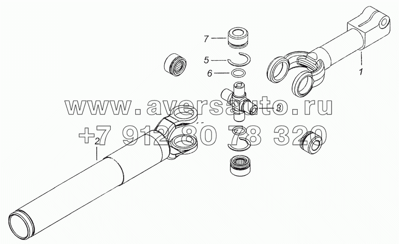 6520-3422014-19 Шарнир с втулкой