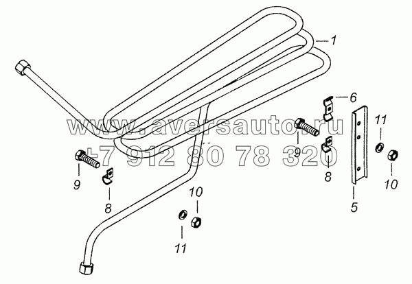 6520-3506180 Установка охладителя