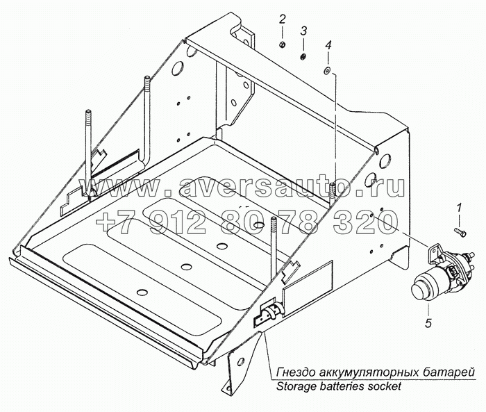 5320-3737001-01 Установка малогабаритного выключателя массы