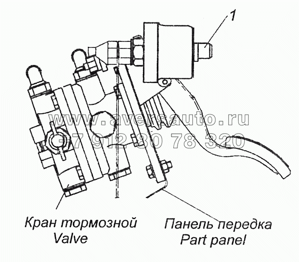 4308-3830005 Установка датчиков указателя давления воздуха