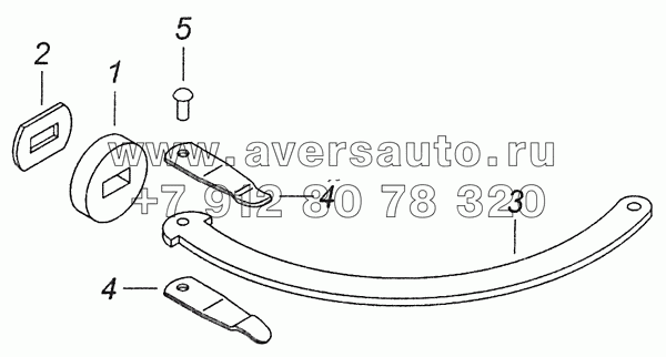 5320-6106083 Ограничитель двери