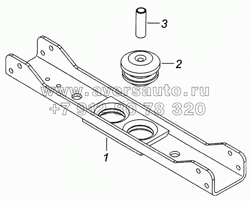 6520-1001009-10 Балка передней опоры