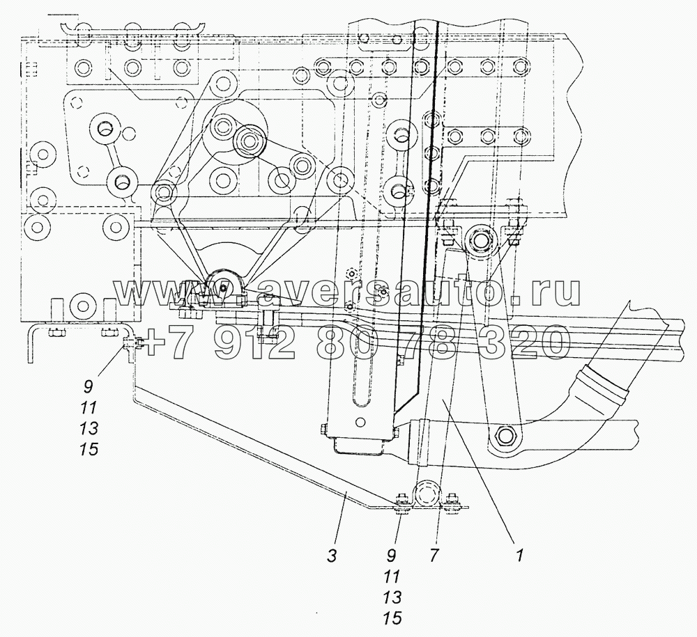 5460-1301500-10 Установка кожуха защитного радиатора