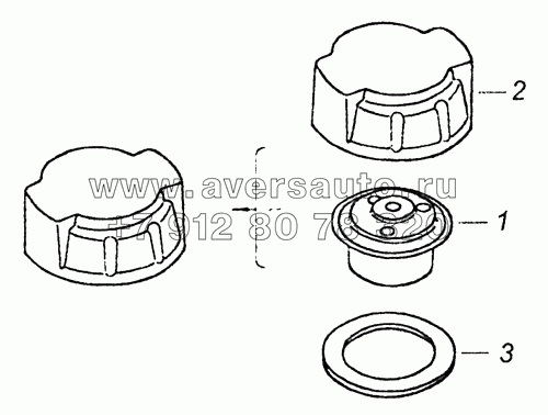 5320-1311060 Пробка расширительного бачка
