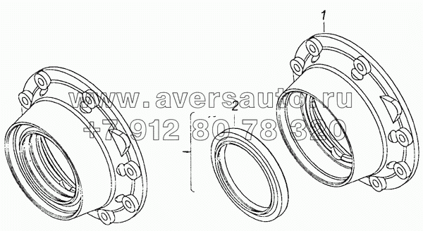 6520-2402050-01 Крышка подшипника