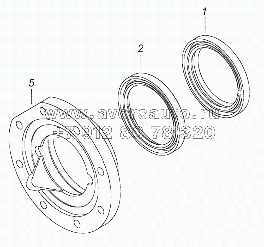 6520-2502208 Крышка подшипника