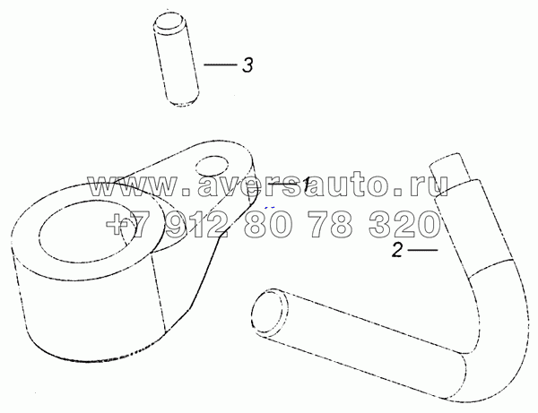 740.60-1004065 Установка форсунки охлаждения поршня