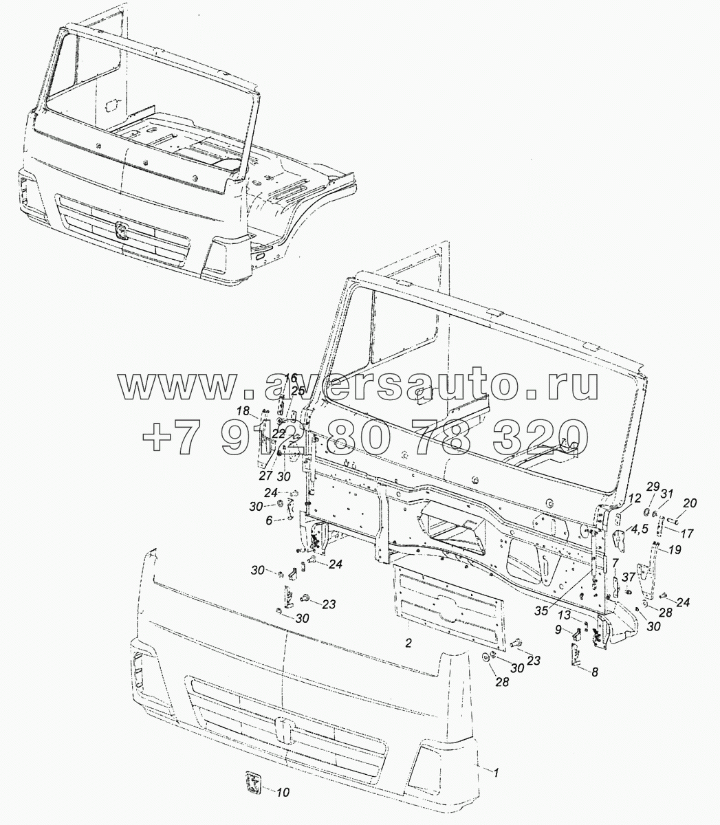 63501-8401009 Установка облицовочной панели