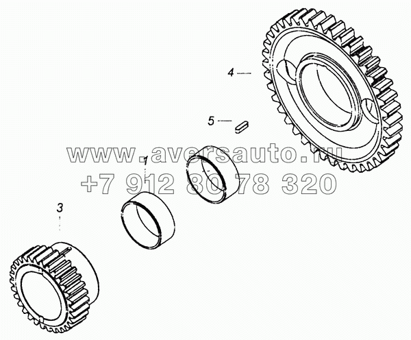 740.65-1029120 Шестерня ведущая