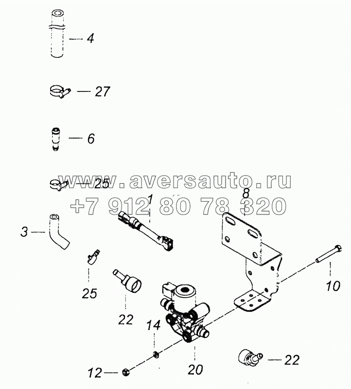 6520-1208650-30 Клапан