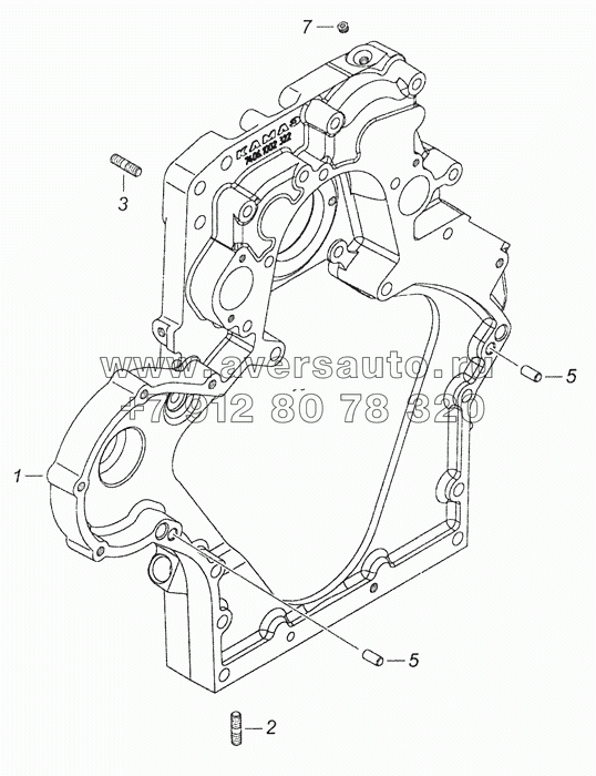 7406.1002320 Картер агрегатов