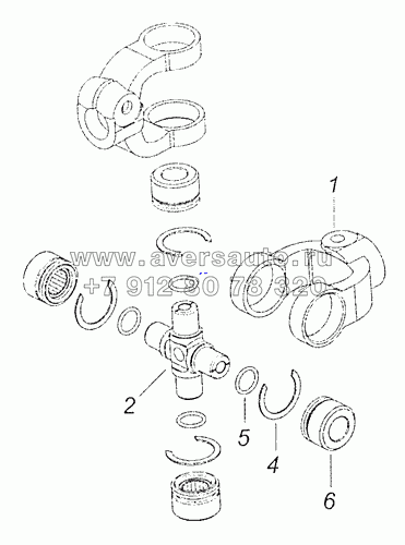 53205-3422012 Шарнир карданный