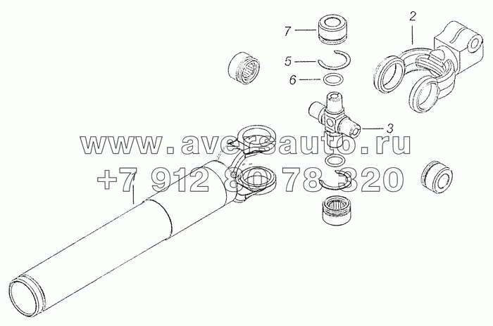 53205-3422014 Шарнир с втулкой