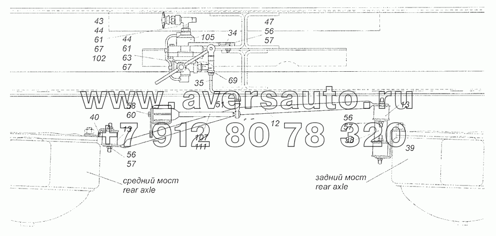 54112-3500033 Установка регулятора тормозных сил