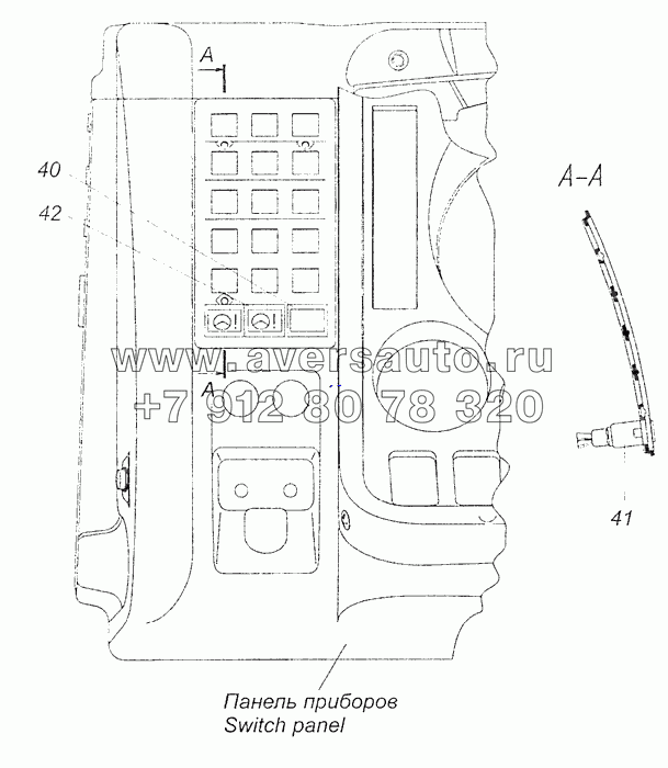 65115-3803001 Установка контрольных ламп