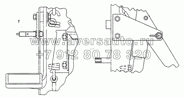 4308-4011037 Установка датчика педали сцепления