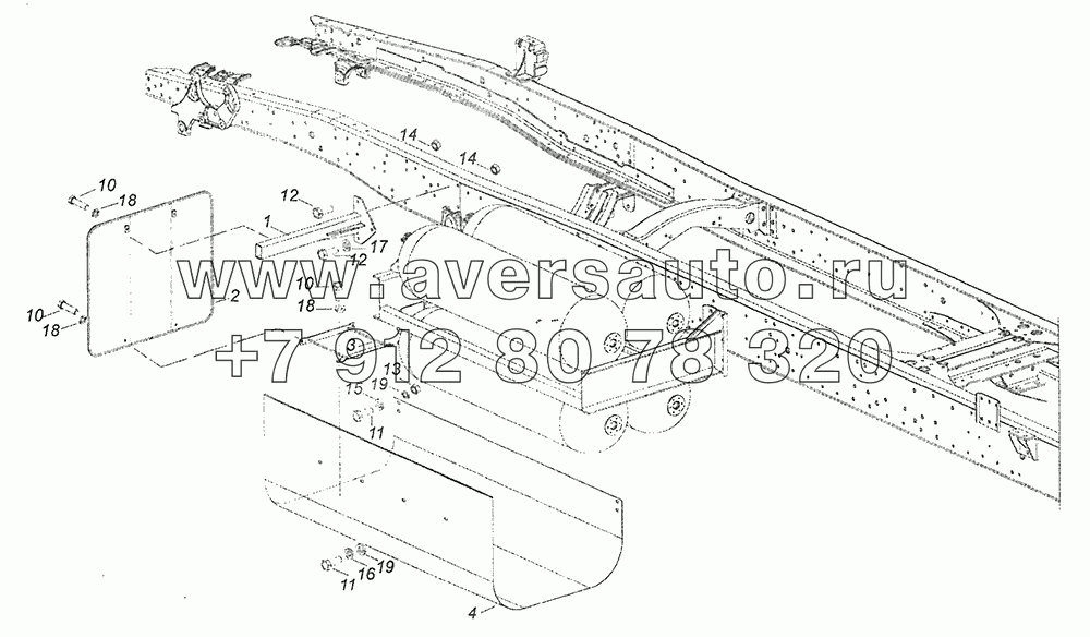 65115-4400006 Установка кожуха защитного