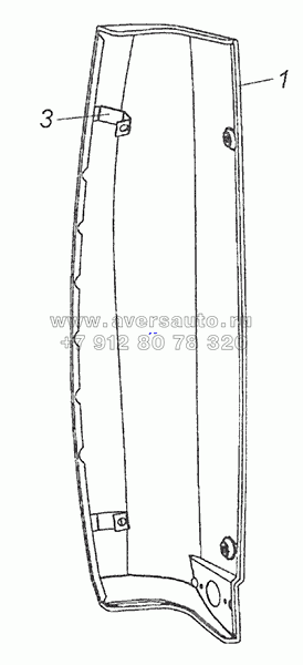 65115-8415011 Обтекатель