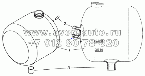 5320-1311010-30 Бачок расширительный
