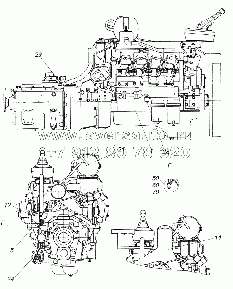 65115-1000263 Агрегат силовой, укомплектованный для установки на автомобиль