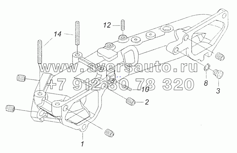 7406.1115030-20 Патрубок соединительный