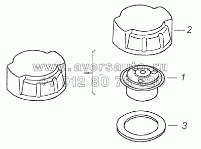 5320-1311060 Пробка расширительного бачка