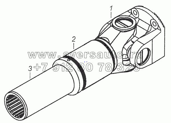 53205-2201017-10 Вал карданный с шарниром