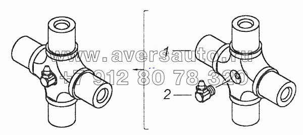 53205-2201026-10 Крестовина карданного вала