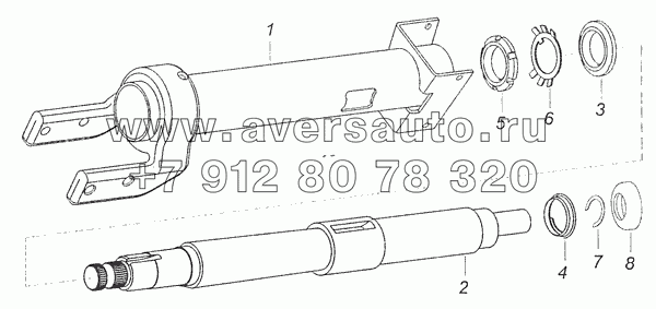 6520-3444010-19 Колонка рулевого управления