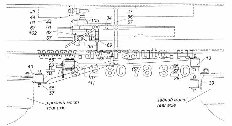 54112-3500033 Установка регулятора тормозных сил