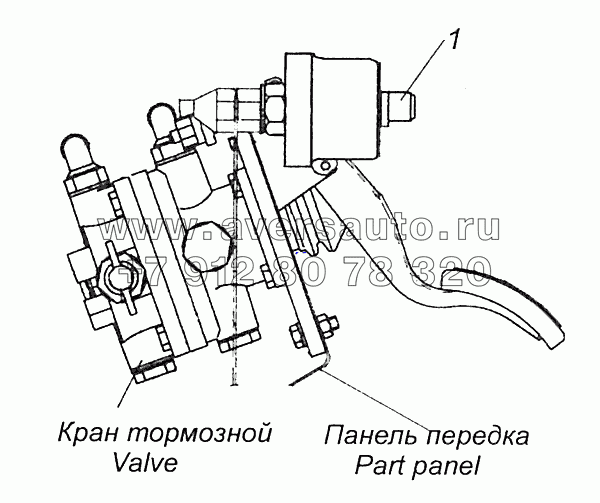 4308-3830005 Установка датчиков указателя давления воздуха