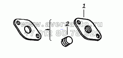 Заглушка водяной полости