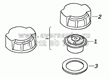 Пробка расширительного бачка