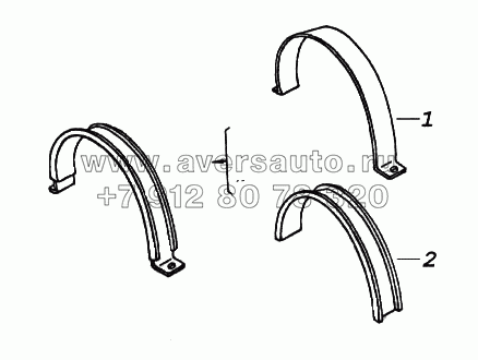 Скоба верхняя