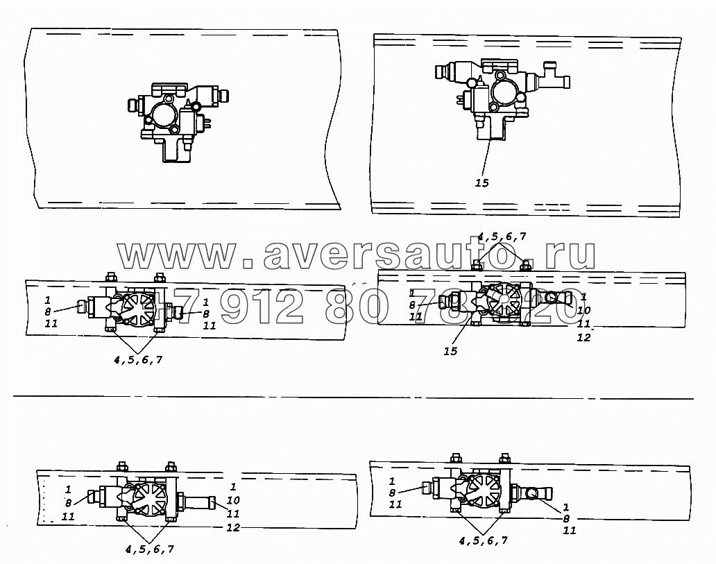 Установка модуляторов АБС