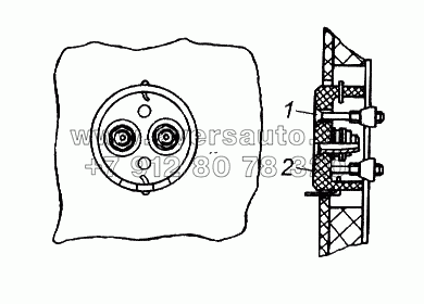 Установка розетки переносной лампы