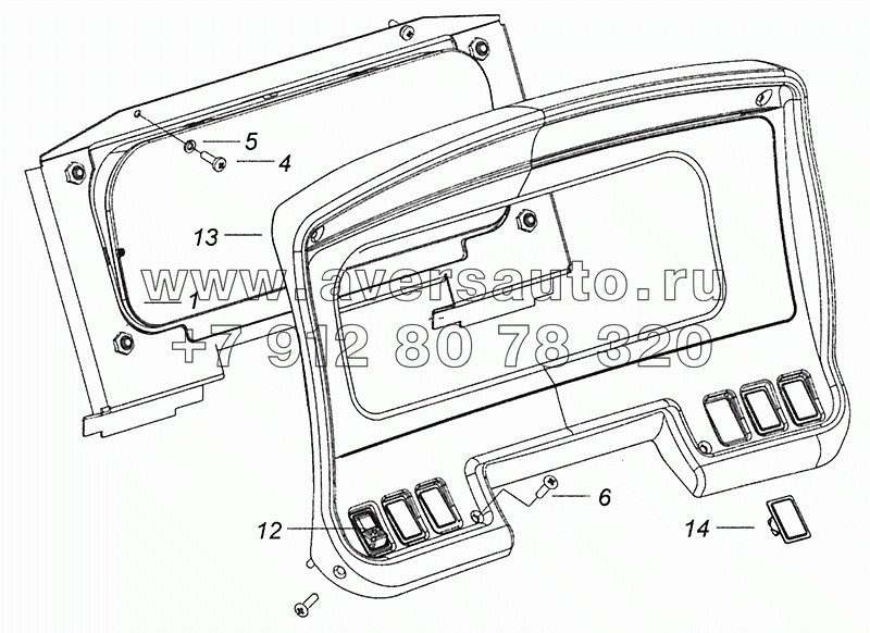 5308-3805001 Установка щитка приборов