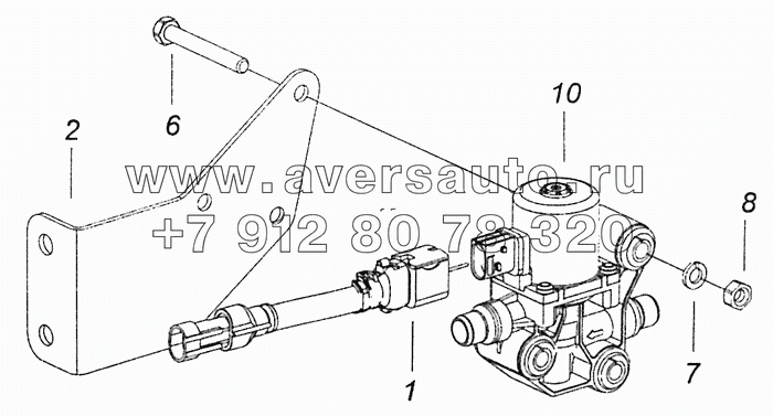65115-1208650-40 Клапан