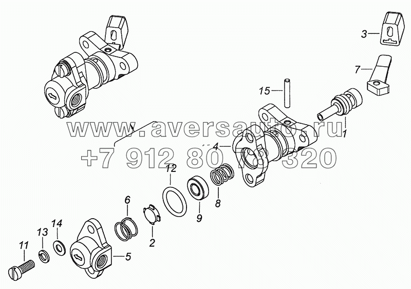 5320-2511060 Кран включения блокировки