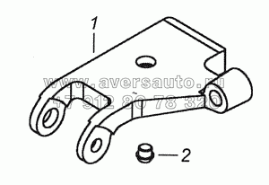 65115-2905535 Кронштейн амортизатора левый