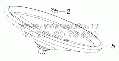 5460-3400002-19 Установка рулевого колеса