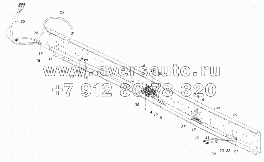 65225-3506010-04 Жгут трубопроводов правый