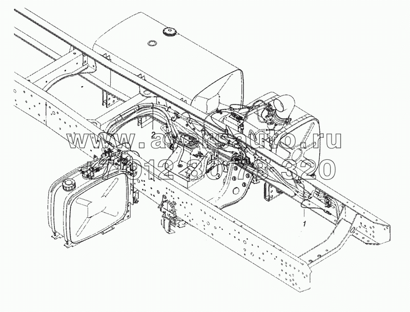 6520-4000016-70 Система нейтрализации отработавших газов.