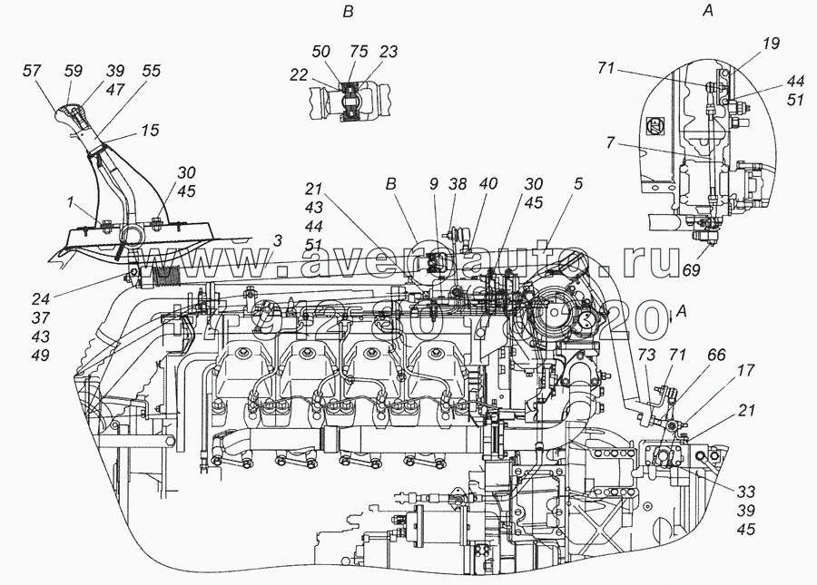 45104170301090 шарнир шаровой 0501204714 zf